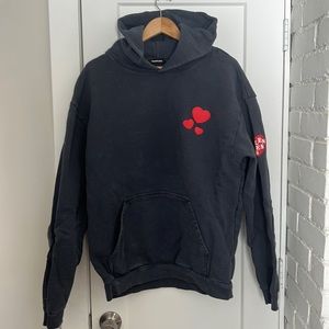 Talentless Hoodie, navy, XL, Show me the Love